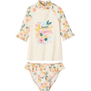 Vertbaudet Pink Pale UV Swim Set with Zippered T-Shirt - Swimsuit Set Vertbaudet Pink Pale UV Swim Set with Zippered T-Shirt - Swimsuit Set