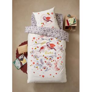 Ensemble de Literie Enfant Vertbaudet - Fleurs et Oiseaux - 140x150cm Ensemble de Literie Enfant Vertbaudet - Fleurs et Oiseaux - 140x150cm