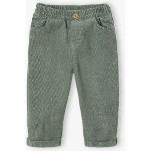 Vertbaudet Baby Pants - Lichen Corduroy Baby Trouser - Baby Pants Vertbaudet Baby Pants - Lichen Corduroy Baby Trouser - Baby Pants