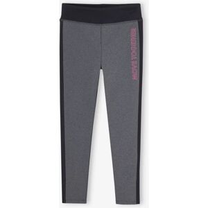 Vertbaudet Girls' Gray Sport Leggings - Model 4A Vertbaudet Girls' Gray Sport Leggings - Model 4A