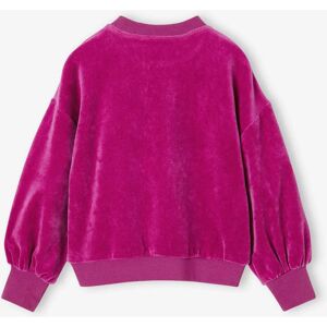 Vertbaudet Violet Velvet Girl Sweatshirt - Sweatshirt Vertbaudet Violet Velvet Girl Sweatshirt - Sweatshirt