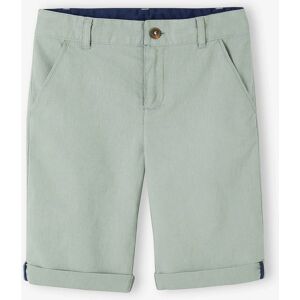 Vertbaudet Boys' Cotton-Linen Bermuda - Bermuda shorts Vertbaudet Boys' Cotton-Linen Bermuda - Bermuda shorts