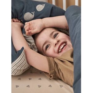 VERTBAUDET Baby Pillow Cover Navy Sea Blue - Pillow Cover VERTBAUDET Baby Pillow Cover Navy Sea Blue - Pillow Cover