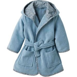 Vertbaudet Baby Recycled Cotton Blue Hoodie - Baby Bathrobe Vertbaudet Baby Recycled Cotton Blue Hoodie - Baby Bathrobe