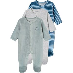 Vertbaudet Baby Velvet Sleep Suit Set - Baby Sleepwear Sets Vertbaudet Baby Velvet Sleep Suit Set - Baby Sleepwear Sets