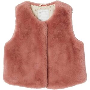 Vertbaudet Blush ROSE Faux Fur Gilet - Veste Vertbaudet Blush ROSE Faux Fur Gilet - Veste