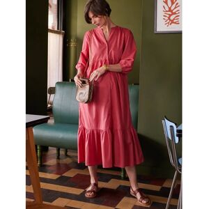 Robe longue grossesse grenadine rouge Envie de Fraise - Robe maternité Robe longue grossesse grenadine rouge Envie de Fraise - Robe maternité