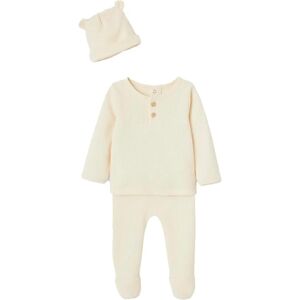 Vertbaudet Baby 3-Piece Ecru Set - Baby Clothing Vertbaudet Baby 3-Piece Ecru Set - Baby Clothing