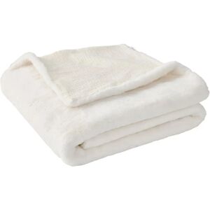 Vertbaudet Baby Blanket Faux Fur Cotton Gauze Beige - Baby Blanket Vertbaudet Baby Blanket Faux Fur Cotton Gauze Beige - Baby Blanket