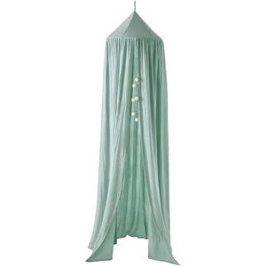 Vertbaudet Cielo de gasa de algodón en verde salvia - Cama con dosel Vertbaudet Cielo de gasa de algodón en verde salvia - Cama con dosel