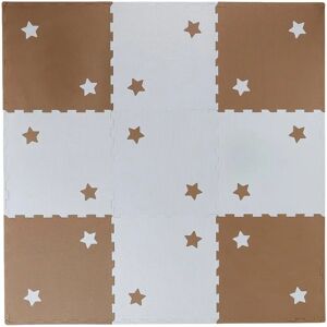 Tapete de Brinquedo Marrom Vertbaudet - 9 Peças de Espuma Tapete de Brinquedo Marrom Vertbaudet - 9 Peças de Espuma