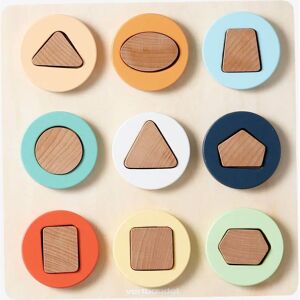 VERTBAUDET - Puzzle de formes 2 en 1 - Puzzle VERTBAUDET - Puzzle de formes 2 en 1 - Puzzle
