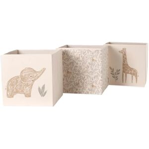 VERTBAUDET Beige Storage Box Set - Baby Room Decor VERTBAUDET Beige Storage Box Set - Baby Room Decor