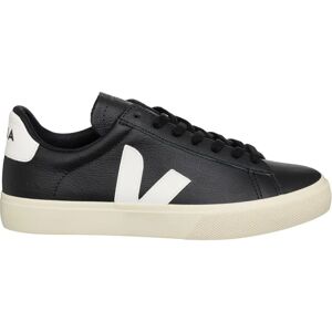 VEJA Black Campo Leather Sneakers - Sneakers VEJA Black Campo Leather Sneakers - Sneakers