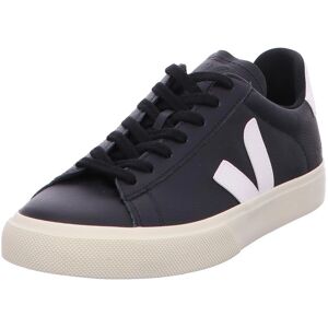 VEJA Campo Chromefree Leather Black White Trainers - Trainers VEJA Campo Chromefree Leather Black White Trainers - Trainers