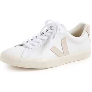 Veja Esplar Lederen Wit Sable - Sneakers - Dames Veja Esplar Lederen Wit Sable - Sneakers - Dames