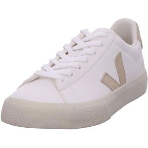 VEJA Heren Wit & Amandel Chromvrij Leer Sneakers - Sneakers VEJA Heren Wit & Amandel Chromvrij Leer Sneakers - Sneakers