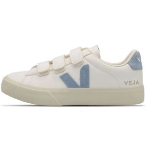 Baskets Veja Recife Blanc ChromeFree en Cuir - Extra Blanc/Acier - Taille : IT 37 - femme - Publicité Baskets Veja Recife Blanc ChromeFree en Cuir - Extra Blanc/Acier - Taille : IT 37 - femme - Publicité
