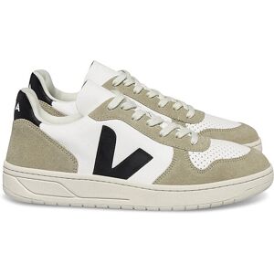 Baskets en Cuir Veja V-10 - Chaussures Décontractées pour Hommes - Publicité Baskets en Cuir Veja V-10 - Chaussures Décontractées pour Hommes - Publicité