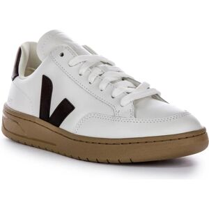 VEJA V-12 Lederen Sneakers - Wit/Multi VEJA V-12 Lederen Sneakers - Wit/Multi