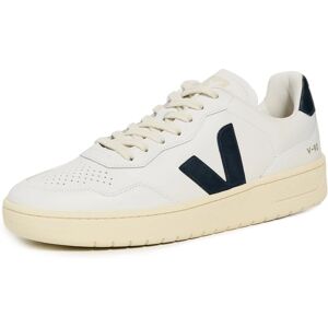 Zapatillas de Cuero V-90 de Hombre - Blanco/Navy Zapatillas de Cuero V-90 de Hombre - Blanco/Navy