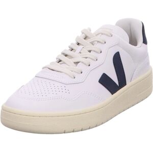 Veja V-90 Leather Men's White/Navy Trainers - Sneakers Veja V-90 Leather Men's White/Navy Trainers - Sneakers