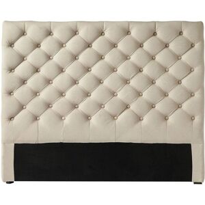 Cabecera acolchada de lino de Maisons du Monde - 160x120x9cm Cabecera acolchada de lino de Maisons du Monde - 160x120x9cm