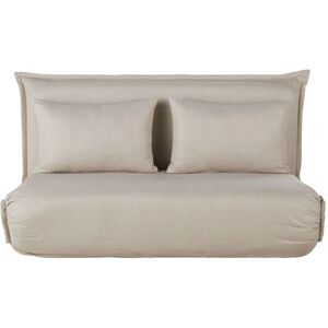 Canapé 2 places beige de Maisons du Monde - Canapé - Publicité Canapé 2 places beige de Maisons du Monde - Canapé - Publicité