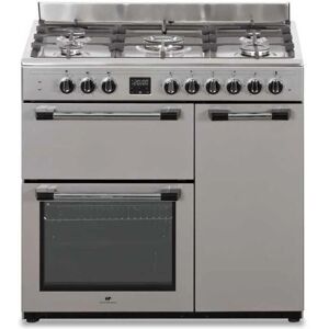 Continental Edison CECP903FIX - Inox - Cuisinière Piano Gaz - Publicité Continental Edison CECP903FIX - Inox - Cuisinière Piano Gaz - Publicité