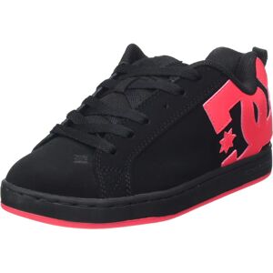 DC SHOES Zwart Roze Fuchsia Court Graffik - Kinderschoenen DC SHOES Zwart Roze Fuchsia Court Graffik - Kinderschoenen