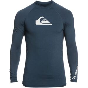 Quiksilver Navy Blazer All Time Long Sleeve Rash Guard - Rash Guard Quiksilver Navy Blazer All Time Long Sleeve Rash Guard - Rash Guard