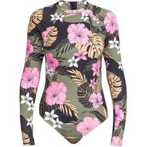 Roxy Pro The Overhead Long Sleeve One Piece Surfsuit (ERJWR03751) floral - S Roxy Pro The Overhead Long Sleeve One Piece Surfsuit (ERJWR03751) floral - S