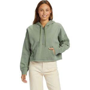 Sudadera con capucha Roxy Drakes Cove Half Zip para mujer - Verde Agave Sudadera con capucha Roxy Drakes Cove Half Zip para mujer - Verde Agave