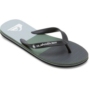 Quiksilver Molokai Stripe Gris - Sandales Quiksilver Molokai Stripe Gris - Sandales