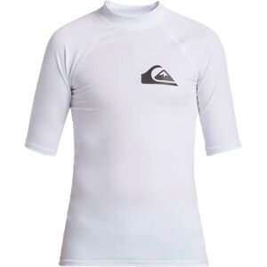 Quiksilver White Kids UPF 50 Rash Vest - Size 8 years Quiksilver White Kids UPF 50 Rash Vest - Size 8 years