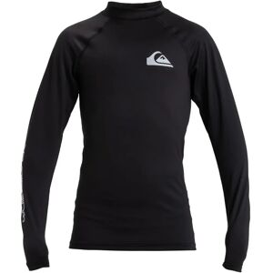 Quiksilver Kids Everyday Lange Mouwen UPF 50 Rash Vest - Zwart - Maat: 14 jaar Quiksilver Kids Everyday Lange Mouwen UPF 50 Rash Vest - Zwart - Maat: 14 jaar
