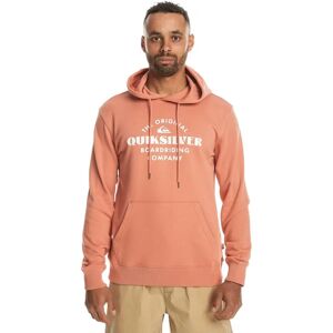 Quiksilver Mens Tradesmith Hooded Sweatshirt - Canyon Clay - M Quiksilver Mens Tradesmith Hooded Sweatshirt - Canyon Clay - M