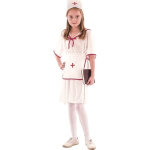 Rubies Nurse Costume for Girls - White/Red 4-6Y Rubies Nurse Costume for Girls - White/Red 4-6Y