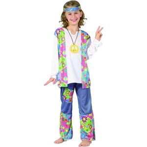 Girl Hippie Costume with Fringed Vest - Costumes Girl Hippie Costume with Fringed Vest - Costumes