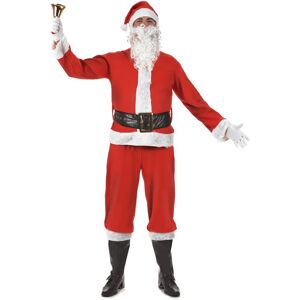 Characters Complete Santa Claus Costume Adult - Red/White/Black M/L Characters Complete Santa Claus Costume Adult - Red/White/Black M/L