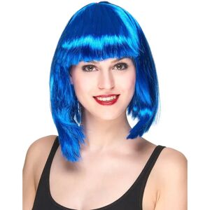 My Other Me Blue Bob Wig - Mid-Length Style - Wig My Other Me Blue Bob Wig - Mid-Length Style - Wig