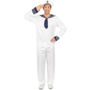 Brand Unknown White Sailor Costume - Costumes Brand Unknown White Sailor Costume - Costumes