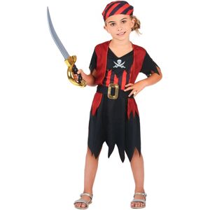 My Other Me XS 3-4 ans Pirate Girl Costume - Dress, Vest, Bandana My Other Me XS 3-4 ans Pirate Girl Costume - Dress, Vest, Bandana