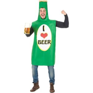 My Other Me Costume de bouteille de bière verte pour adultes - Déguisement - Publicité My Other Me Costume de bouteille de bière verte pour adultes - Déguisement - Publicité