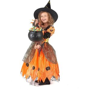 Brand Girl Orange Witch Costume - Halloween for Girls Brand Girl Orange Witch Costume - Halloween for Girls