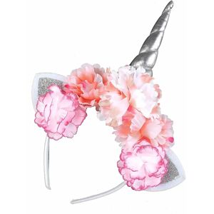 My Other Me Unicorn Headband - Pink Peonies - Headband for Adults My Other Me Unicorn Headband - Pink Peonies - Headband for Adults