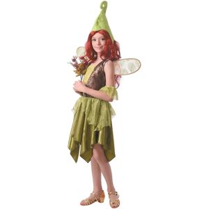 Lacey Wigs Girl's Forest Fairy Costume - Green/Gold XS Lacey Wigs Girl's Forest Fairy Costume - Green/Gold XS