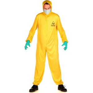 Lacey Wigs Adult Contamination Suit - Yellow/Blue/Light Blue - Contamination Suit Lacey Wigs Adult Contamination Suit - Yellow/Blue/Light Blue - Contamination Suit