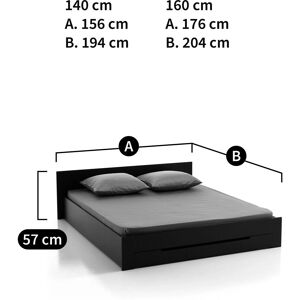 LA REDOUTE INTERIEURS Cama doble Crawley - Blanco LA REDOUTE INTERIEURS Cama doble Crawley - Blanco