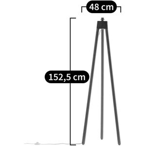 Am.pm Lampe sur pied Epilogon en trépied - Bois durable Am.pm Lampe sur pied Epilogon en trépied - Bois durable